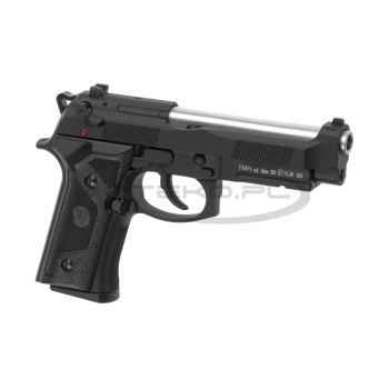 KJW - Replika pistoletu M9IA Full Metal GBB - green gas - Black