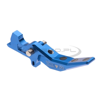 Maxx Model - Język spustowy CNC Aluminum Advanced Trigger (Style C) - niebieski