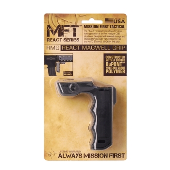 MFT - Chwyt przedni React Magwell Grip - Picatinny - Czarny - RMG-BL