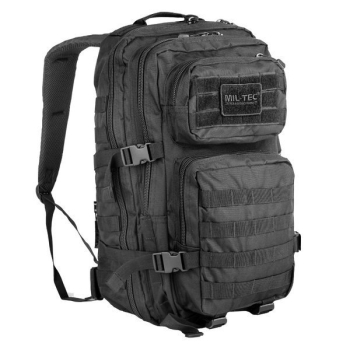 Mil-Tec - Plecak Large Assault Pack - Czarny - 14002202