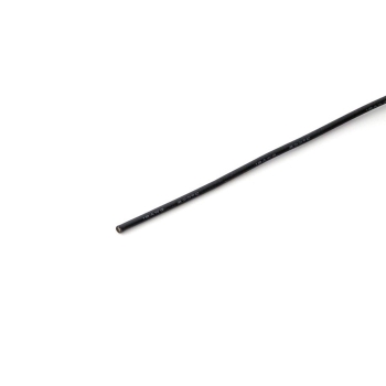 Przewód silikonowy 18AWG (0,75 mm2) - czarny odcinek 1 metr
