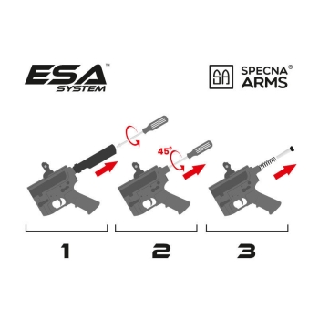 Specna Arms - Replika karabinka RRA SA-E03 EDGE™ - Half-Tan