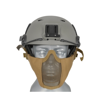 ULT - Maska Stalker Evo z montażem do hełmu FAST - Tan