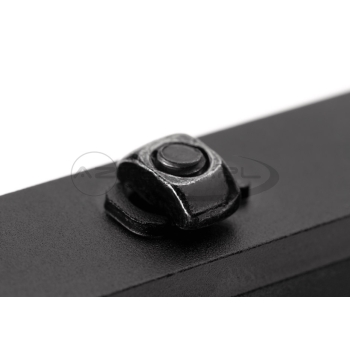 WADSN - 7 slotowa aluminiowa szyna montażowa RIS w standardzie Key-Mod/M-LOCK - Black