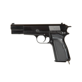 WE - Replika pistoletu Browning Hi Power MK III - Czarna