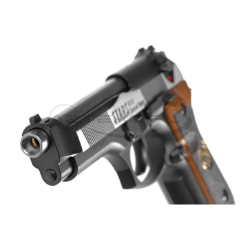 WE - Replika pistoletu M92 Samurai Edge Biohazard Full Metal Co2 - Dual Tone