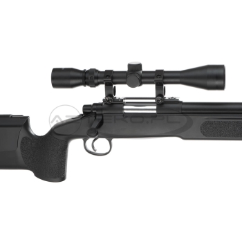 Well - Replika karabinu wyborowego MB16 Sniper Set - Black