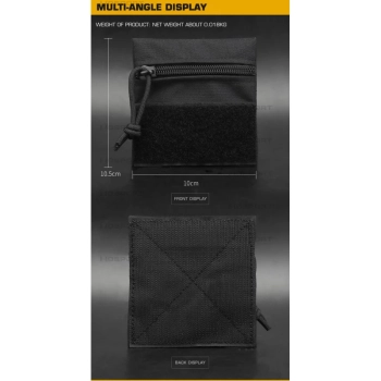 WoSport - Taktyczna Torba/Pojemnik Candy Bag - rozmiar S - Black