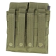 Condor - Ładownica na dwa magazynki Double M4, M16 Mag Pouch - Coyote Brown - MA4-498
