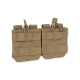 Condor - Open Top Double M14 Mag Pouch - Coyote Brown - MA24-498