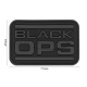 JTG - Naszywka 3D PVC - Black OPS - Blackops