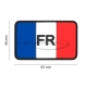 JTG - Naszywka 3D PVC - Flaga Francja - Color