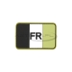 JTG - Naszywka 3D PVC - Flaga Francja - Forest