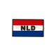 JTG - Naszywka 3D PVC - Flaga Holandia - Color