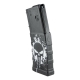 MFT - Magazynek polimerowy Extreme Duty Punisher Skull do AR-15 / M4 - 5,56 x 45 mm/.223 - 30 naboi - Czarny - EXDPM556D-PSS-WH