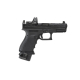 Strike Industries - Powiększona stopka magazynka Glock 19 + 5 - 9mm - Aluminiowa - Czarna - SI-EMP-AL-G19