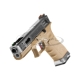 WE - Replika pistoletu G18 Force - tan Silver