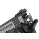 WE - Replika pistoletu Hi-Capa 6 Force A Silver Barrel Full Metal - Srebrna