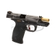 WE - Replika pistoletu WET-05 SV Gold Barrel Full Metal - Srebrny