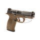 WE - Replika pistoletu WET-05 SV Silver Barrel Full Metal - Tan